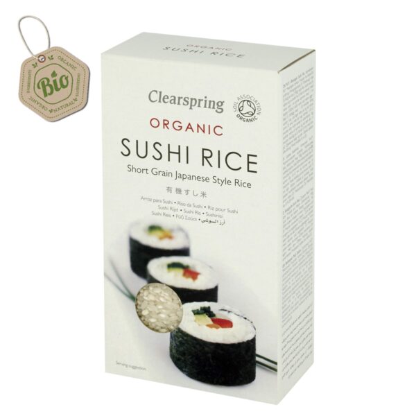 Orgánico-Sushi-Arroz-Clearspring-Riz-pour-Sushi-Bio-500g
