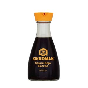 Salsa di soia-sicura-Kikkoman-Zucchero-Salsa di soia-150ml
