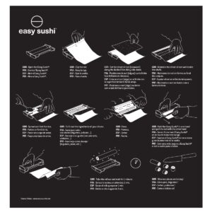 manual do usuario easy sushi 2.5 preto