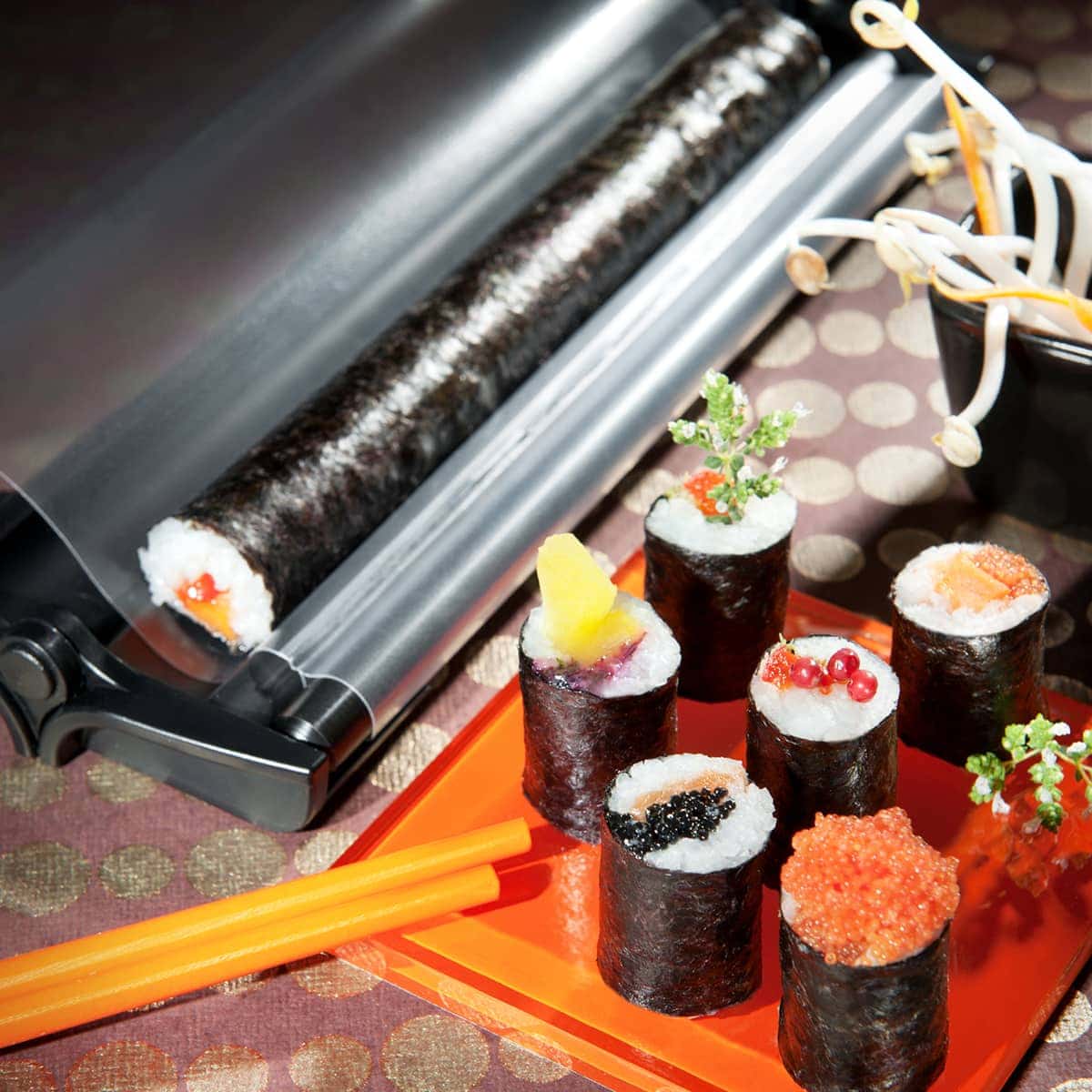 maquina maki easy sushi 2.5 negra