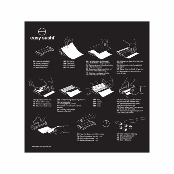 manual de usuario fácil sushi 3.5 negro