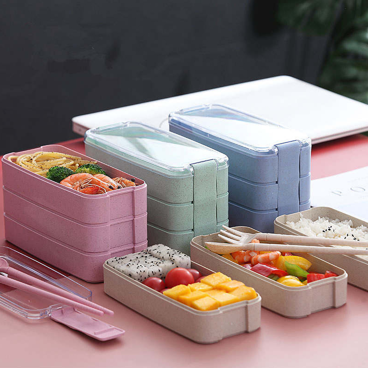 Lunch Box Bento 3 Compartments - Easy Sushi®
