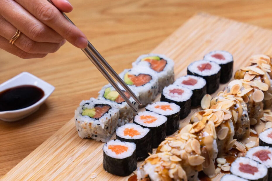 Receta de sushi en airfryer