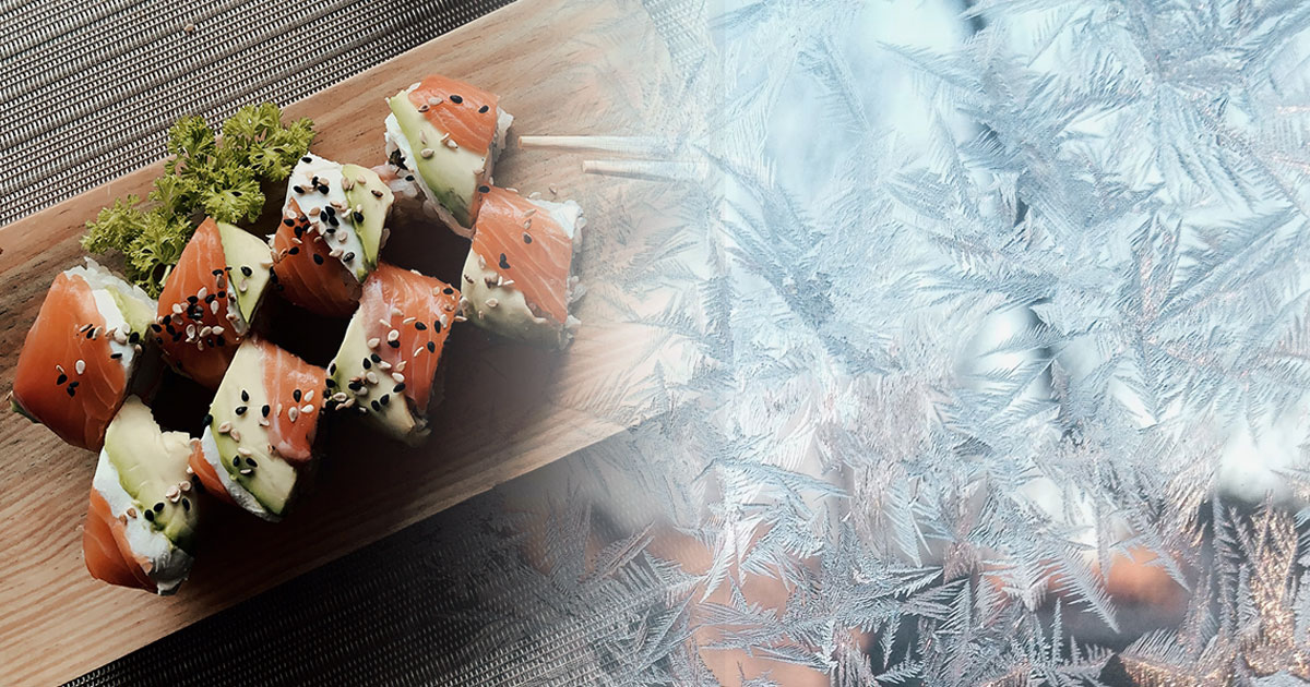 Wie bewahrt man Sushi auf?