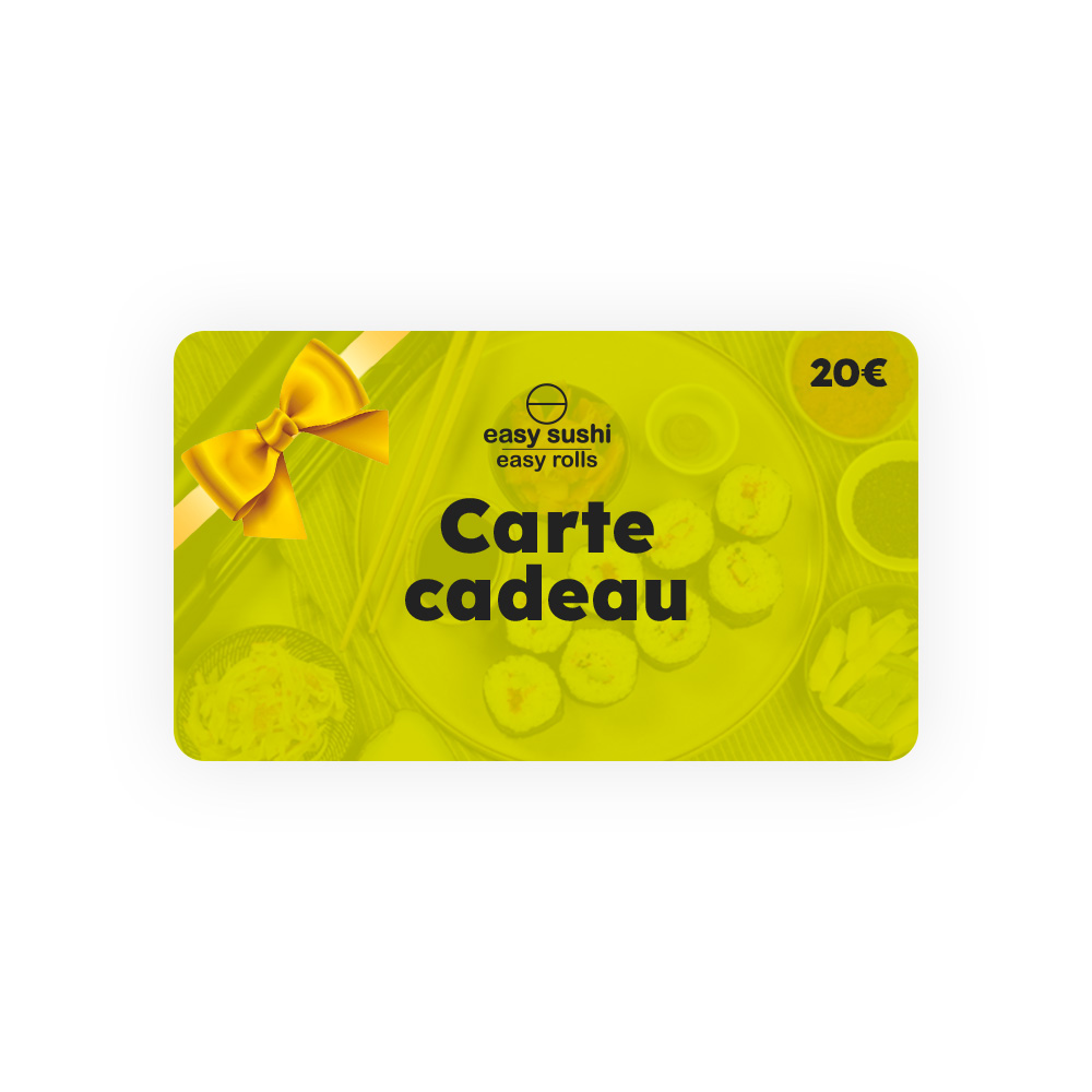 Carte cadeau Easy Sushi®