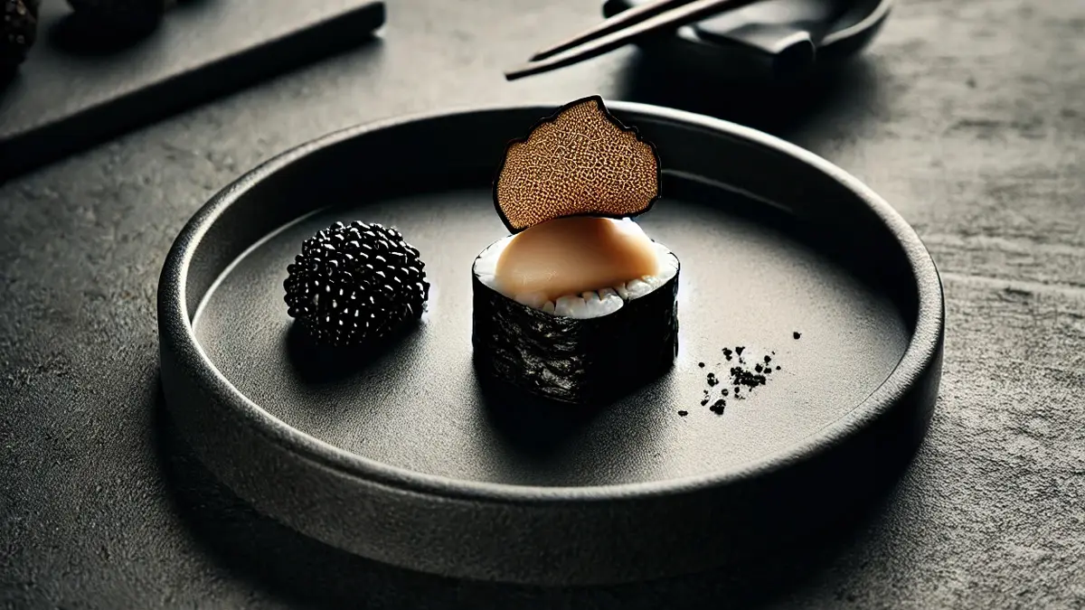 Die Kunst des Trüffel-Sushi: eine luxuriöse Geschmacksfusion