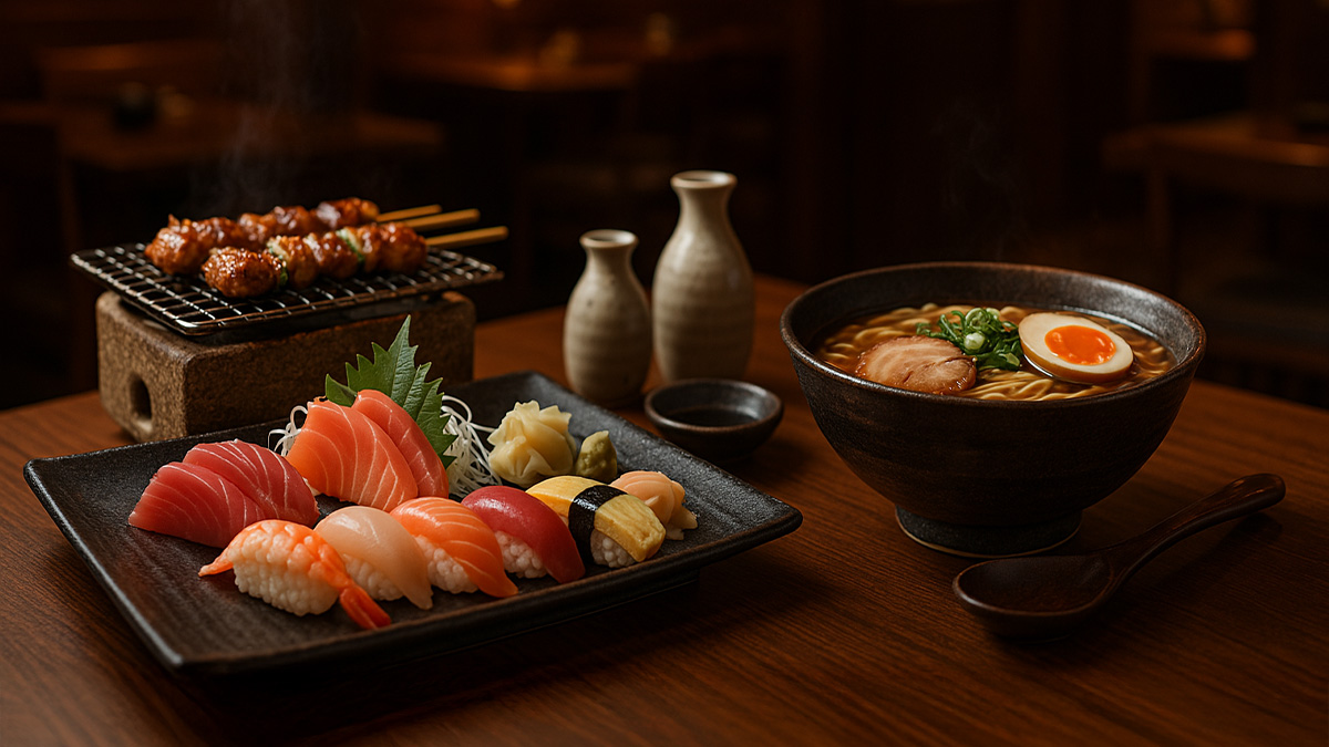 Sushi, Ramen, Yakitori: Ursprünge beliebter japanischer Gerichte