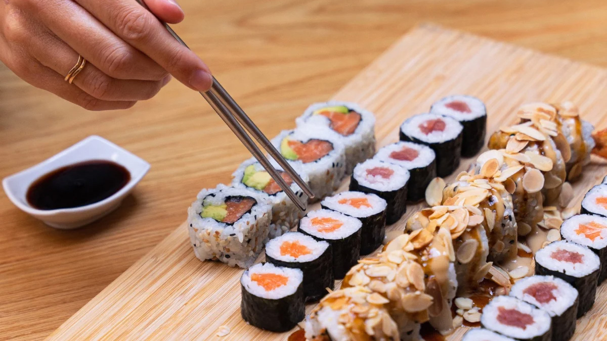 Sushi-Rezept aus der Heißluftfritteuse