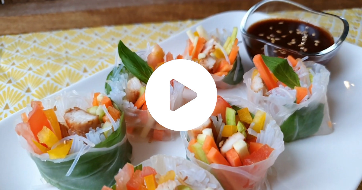 Frühlingsrollenrezept mit Easy Sushi®
